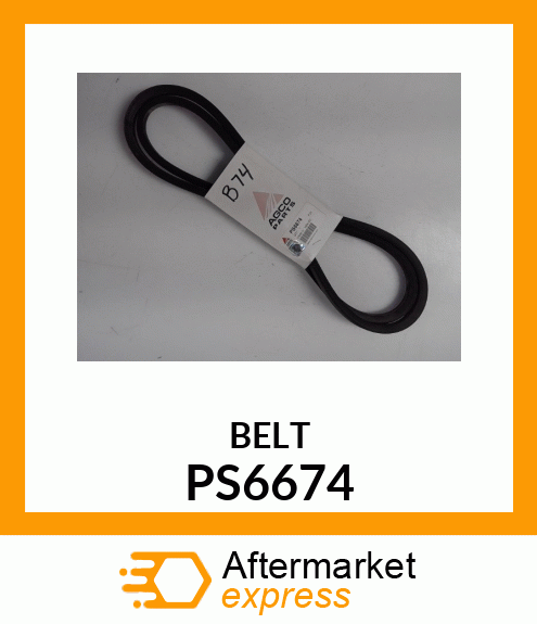 BELT PS6674