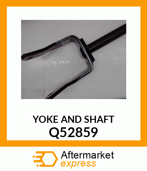 YOKE AND SHAFT Q52859