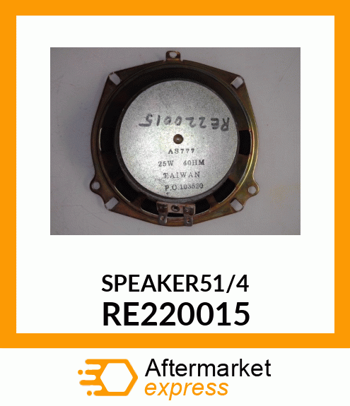 SPEAKER51/4 RE220015