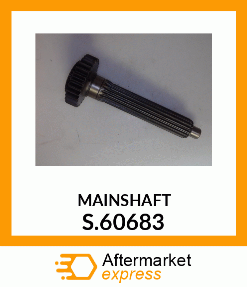 MAINSHAFT S.60683