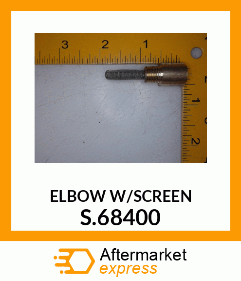 ELBOW_W/SCREEN_ S.68400