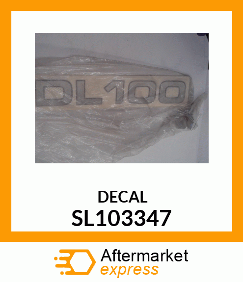 DECAL SL103347