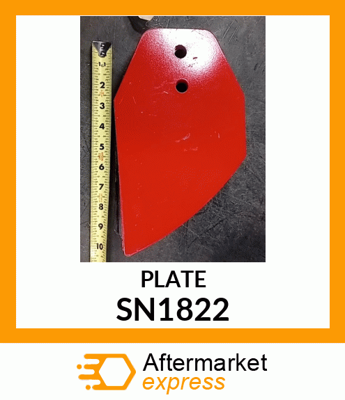 PLATE SN1822