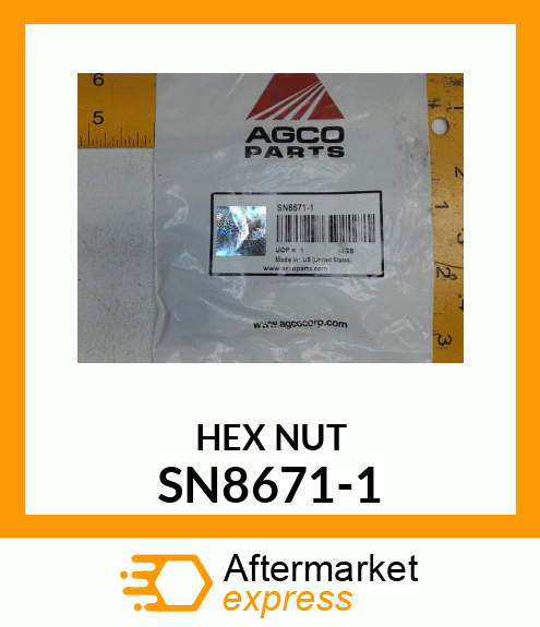 HEX_NUT SN8671-1