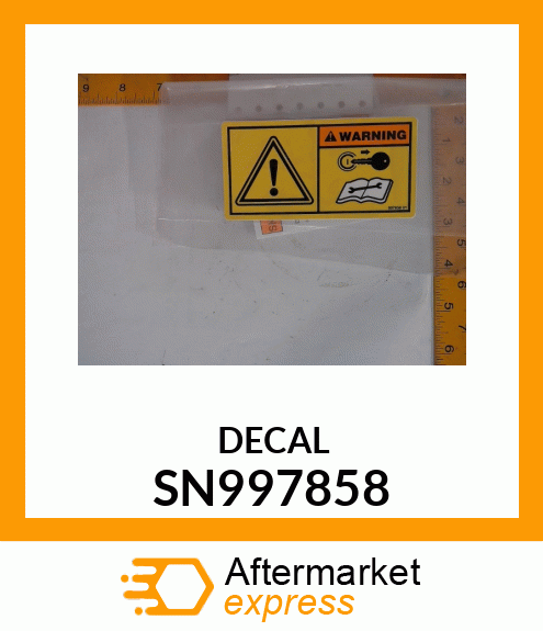 DECAL SN997858