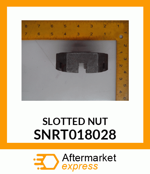 SLOTTED NUT SNRT018028