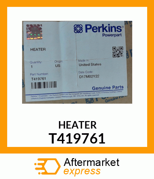 HEATER T419761