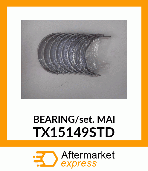 BEARING/SET_MAI TX15149STD