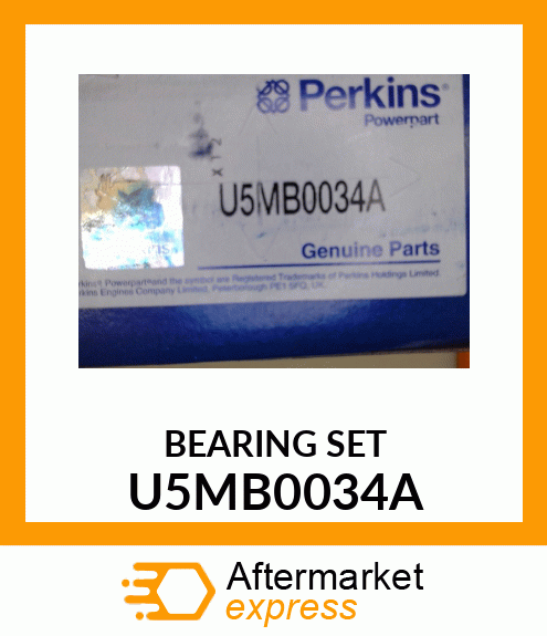 BEARING SET U5MB0034A