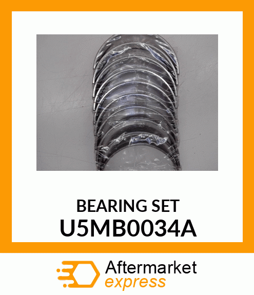 BEARING SET U5MB0034A