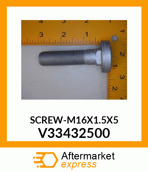 SCREW-M16X1.5X5 V33432500