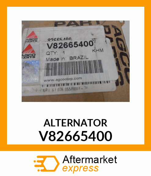 ALTERNATOR V82665400