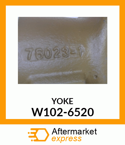 YOKE,_METRIC W102-6520