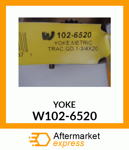 YOKE,_METRIC W102-6520