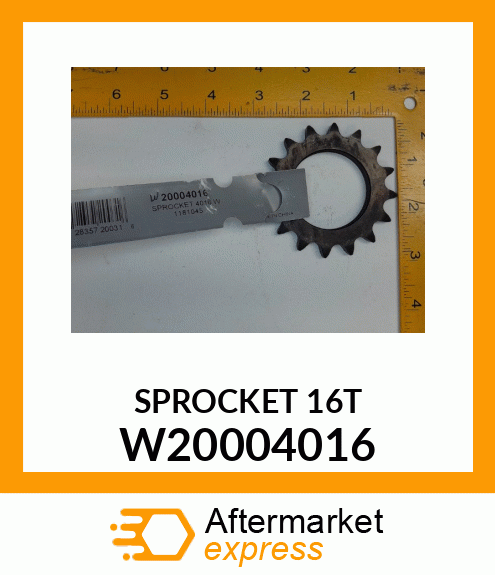 SPROCKET_16T W20004016