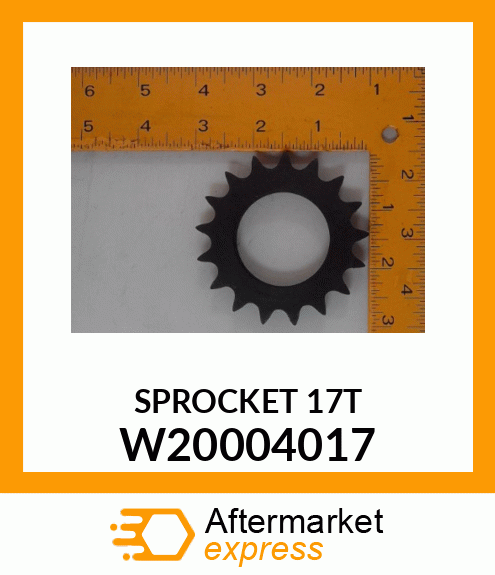 SPROCKET17T W20004017