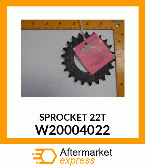 SPROCKET W20004022