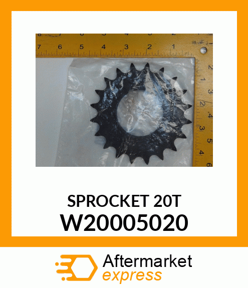 SPROCKET_20T W20005020