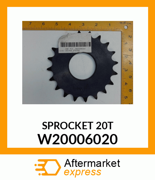 SPROCKET_20T W20006020