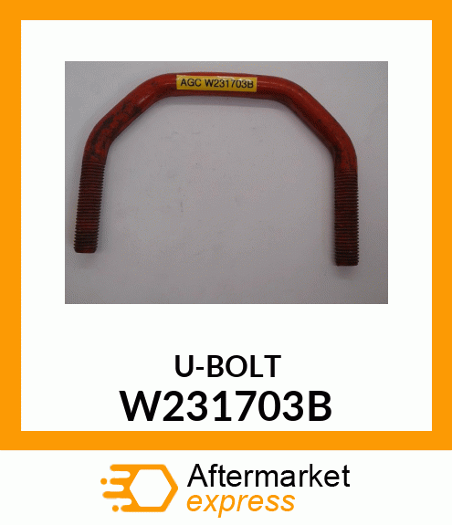 U-BOLT W231703B