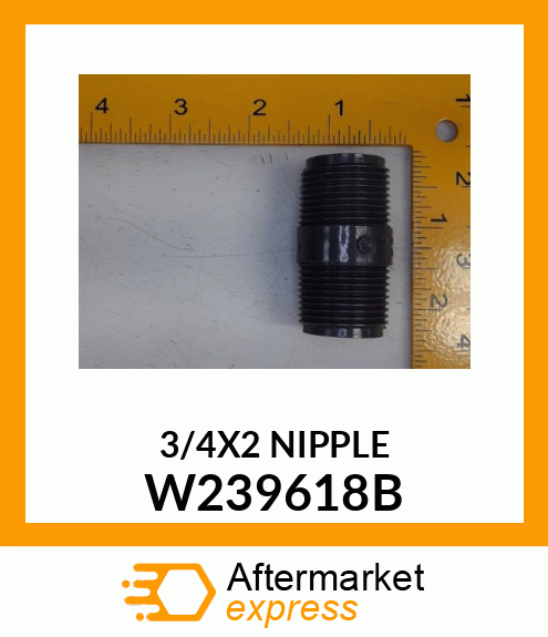 3/4X2NIPPLE W239618B