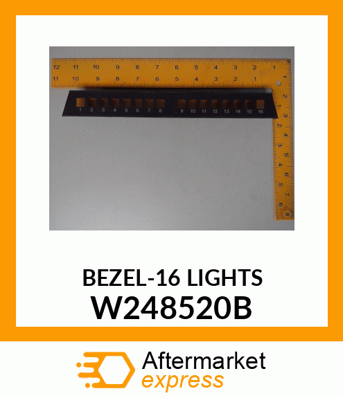 BEZEL-16LIGHTS W248520B