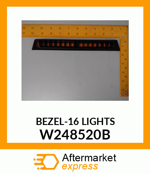 BEZEL-16LIGHTS W248520B