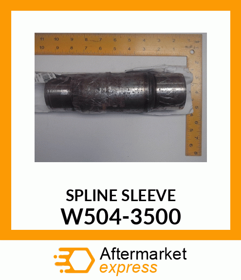 SPLINE_SLEEVE W504-3500