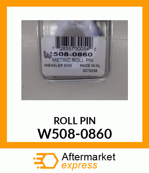 ROLLPIN W508-0860