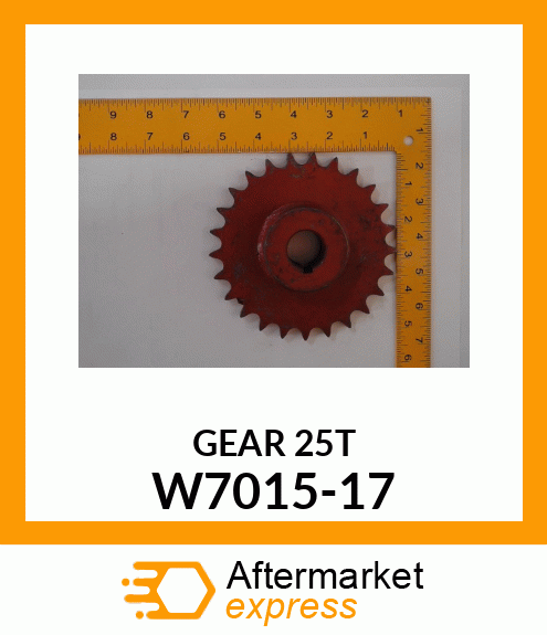 GEAR25T W7015-17