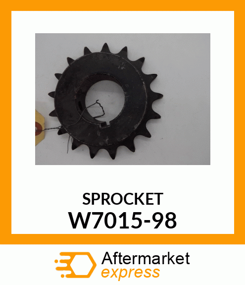 SPROCKET W7015-98