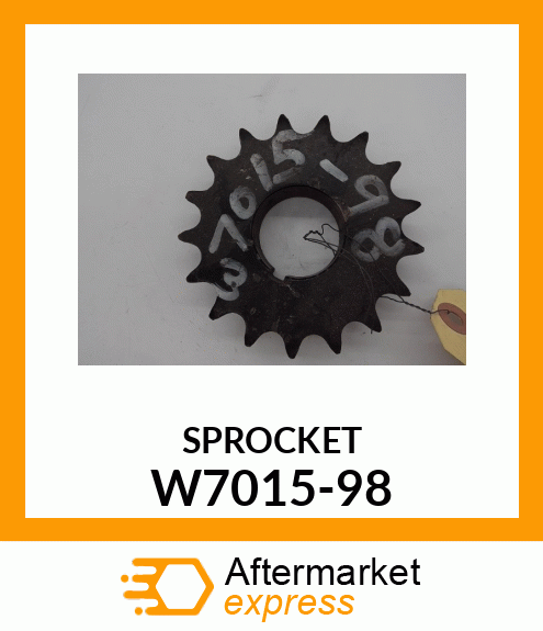 SPROCKET W7015-98