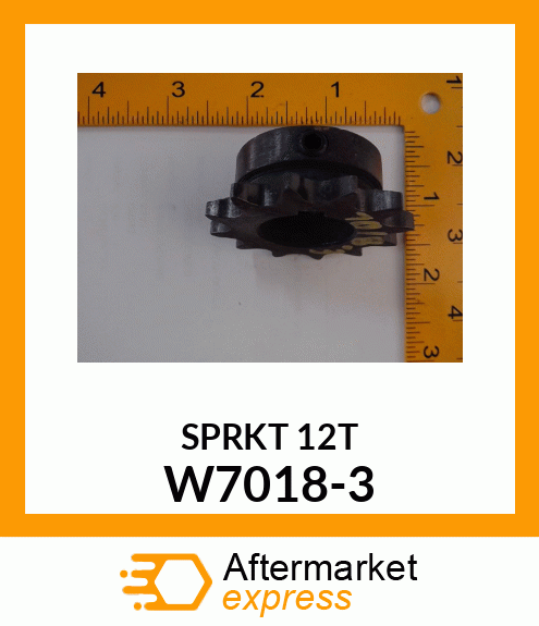 SPRKT12T W7018-3