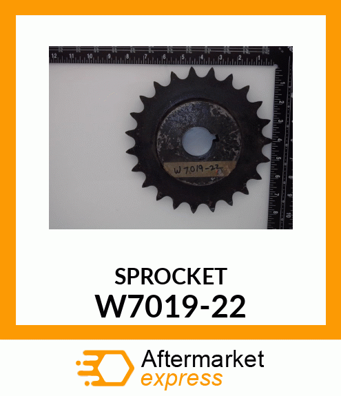 SPROCKET W7019-22