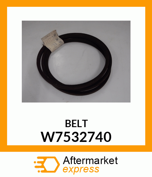 BELT W7532740