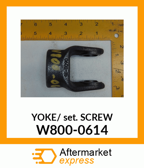 YOKEW/SETSCREW W800-0614