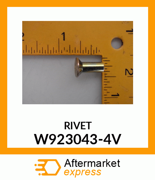 RIVET W923043-4V