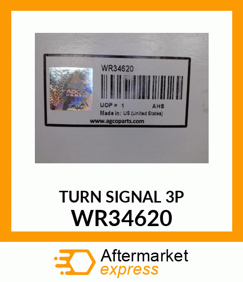 TURN SIGNAL 3P WR34620