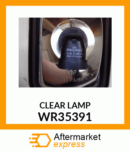 CLEAR LAMP WR35391