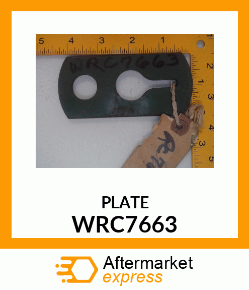 PLATE WRC7663