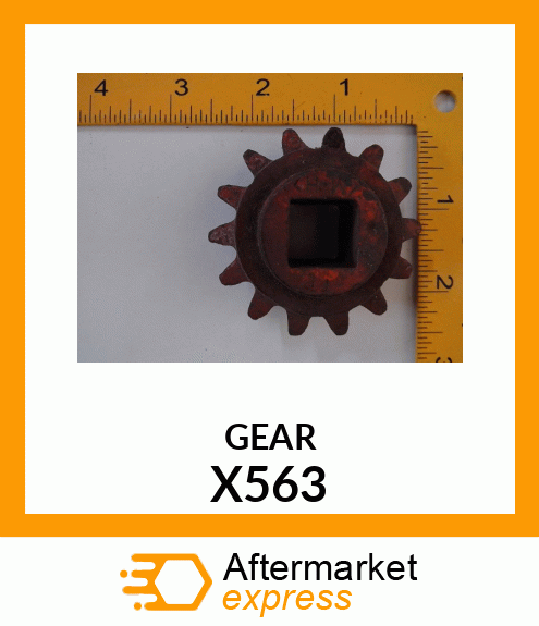 GEAR X563