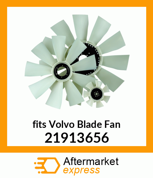 Spare part 21913656 + fits Volvo Blade Fan