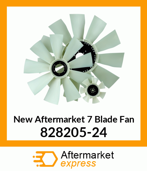 New Aftermarket 7 Blade Fan 828205-24