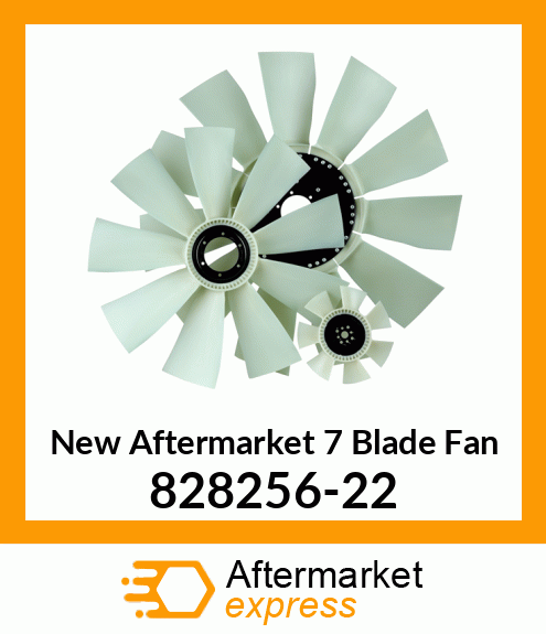 New Aftermarket 7 Blade Fan 828256-22