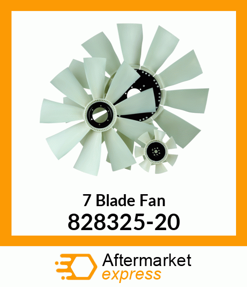 New Aftermarket 7 Blade Fan 828325-20