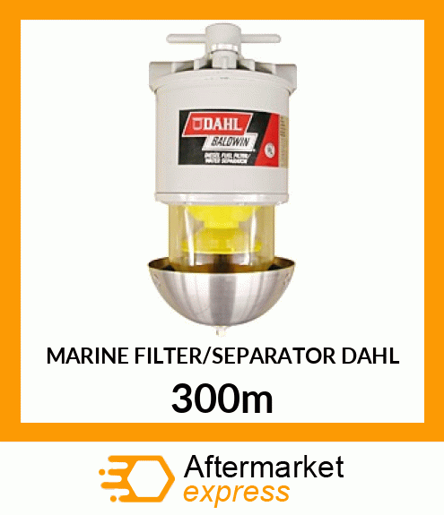 MARINE FILTER/SEPARATOR DAHL 300m