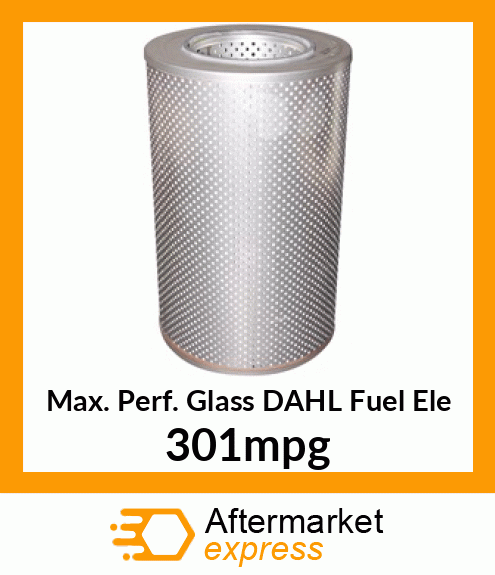 Max. Perf. Glass DAHL Fuel Ele 301mpg