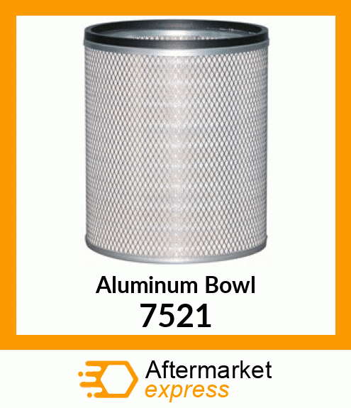 Aluminum Bowl 7521