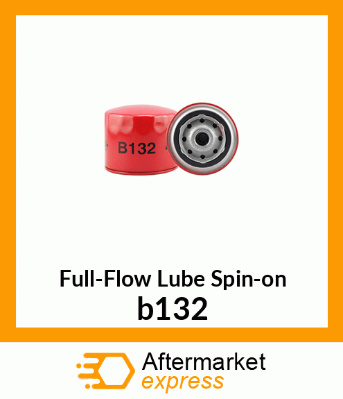 Full-Flow Lube Spin-on b132