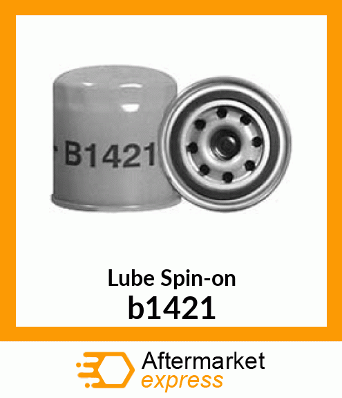 Spare part b1421 + Lube Spin-on